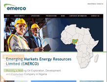 Tablet Screenshot of emer-corp.com